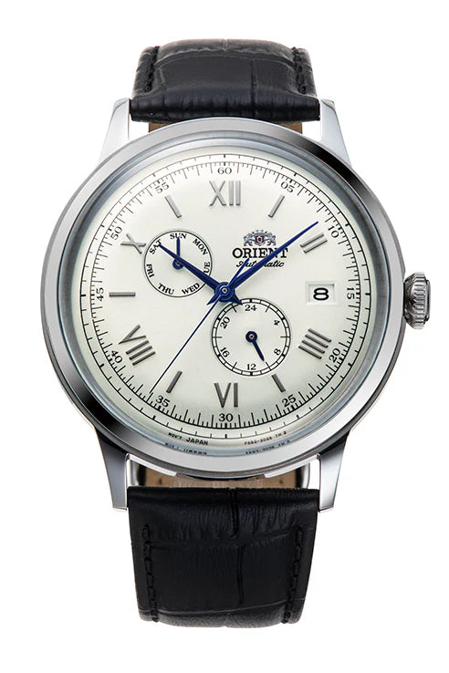 ORIENT RA-AK0701S Classic Multi-function Automatic Leather Strap Watch