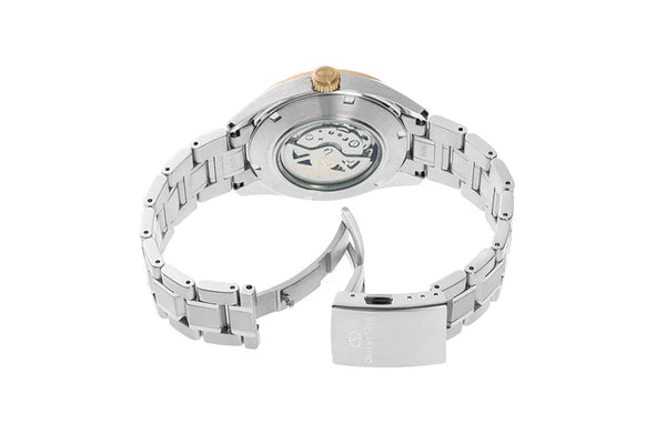 ORIENT STAR RE-AV0125S Contemporary Gents Metal Bracelet Strap Watch